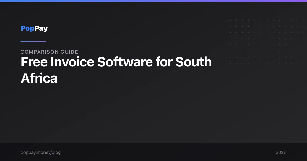 Free Invoice Software South Africa: 2026 Comparison